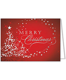 Cards: Red Christmas Holiday Card